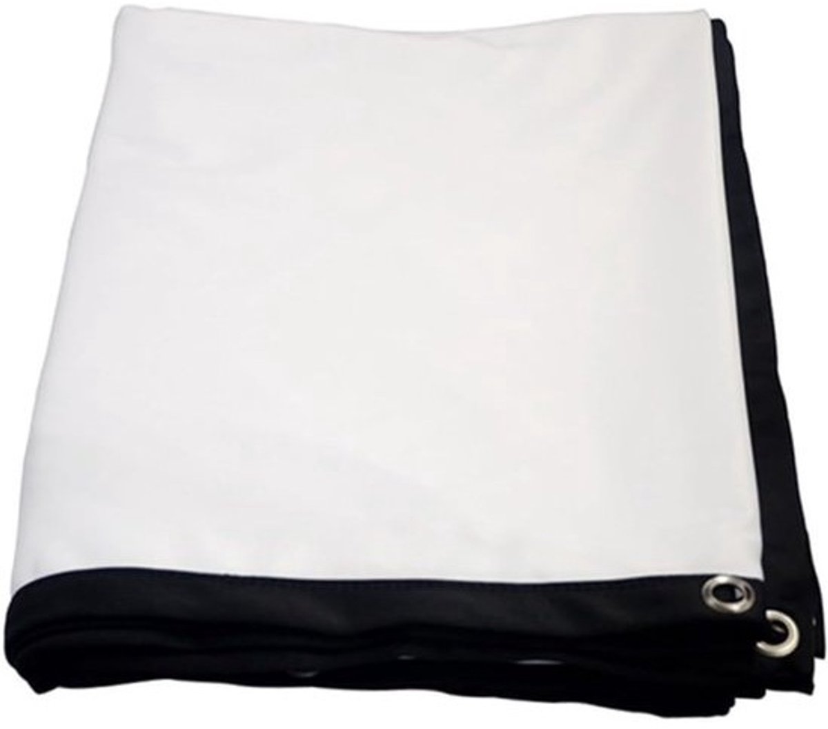Projectiescherm Opvouwbaar - Beamer Scherm - Thuisbioscoop Maken - Lichtabsorberende Rand - 100 Inch - Wit