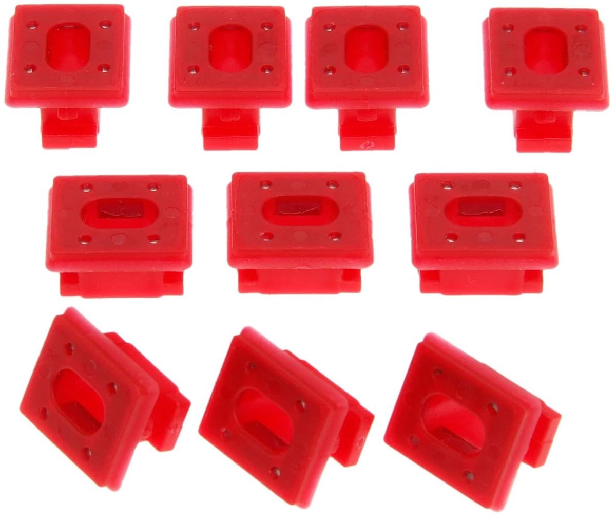 10 STKS Dashboard Trim Clips rok clips Vervanging voor BMW E46 3 E65 5 Serie 7 Serie X3 E85 Dash Strip Inserts Doorvoertules