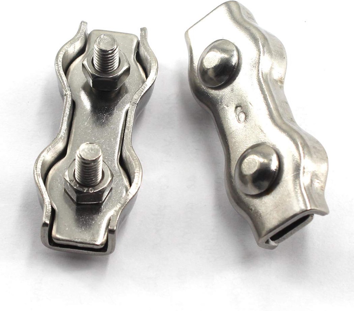 Draad Touw Clip Klem, M8, 4