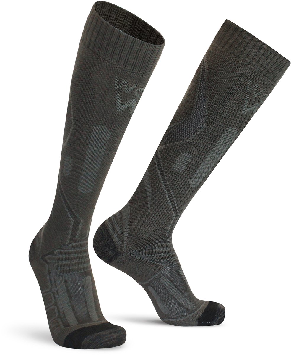 Worik - 2-Pack - Teflon Kniekousen - Hydra Barrier - Heren / Dames - army - 44-46 - VERK