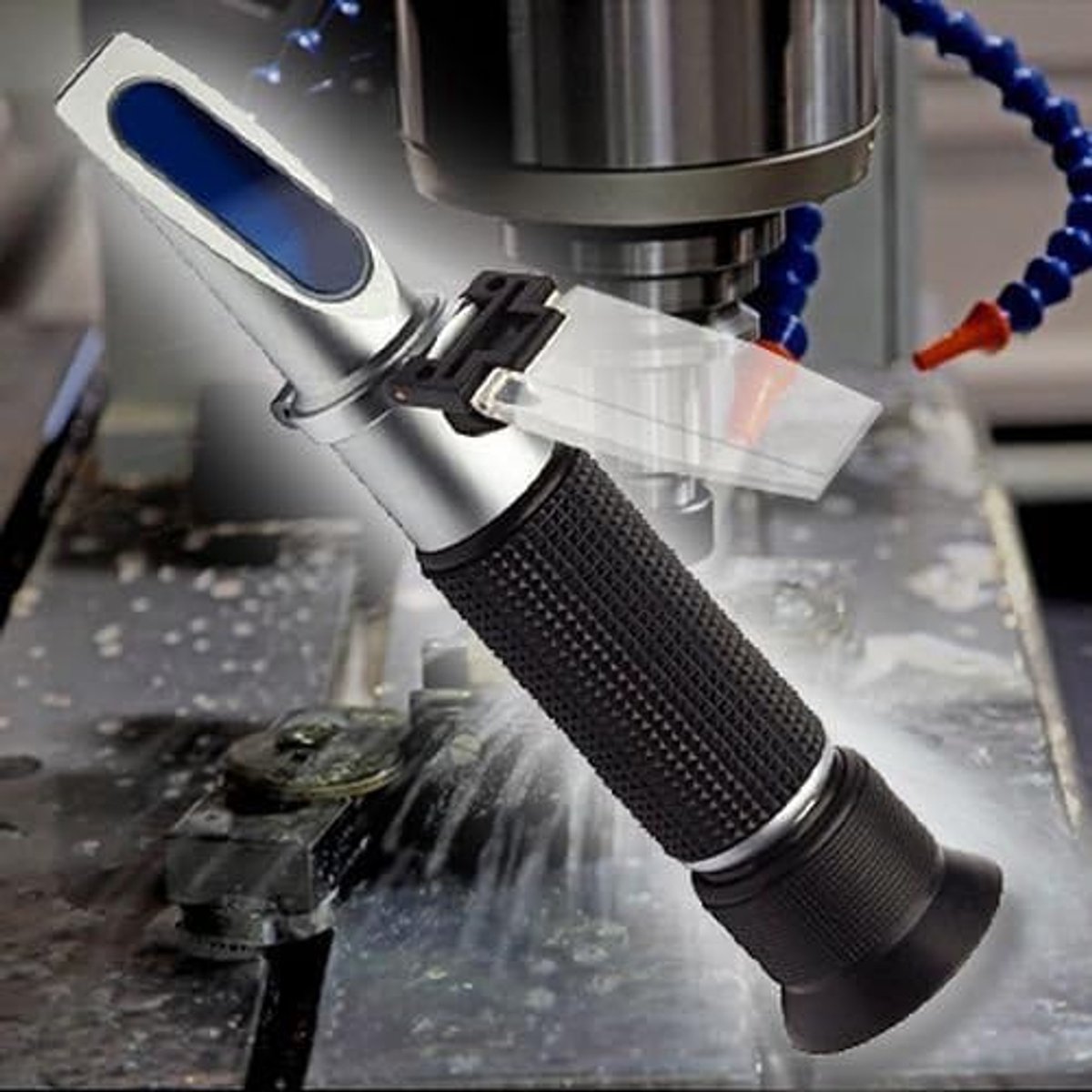 Refractometer snijoliën koelemulsies KSS CNC refractometer R07