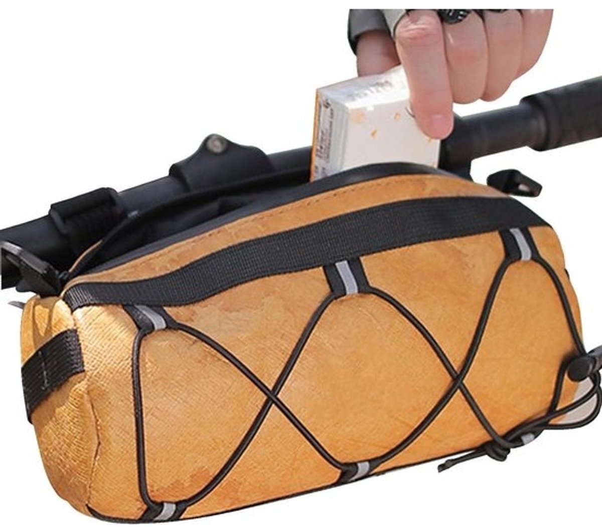 Fiets Voortas - Fietsframe Tas - Fietsen Opbergen - Waterdichte Cilindrische Opslag - 2L - Zoals Afgebeeld