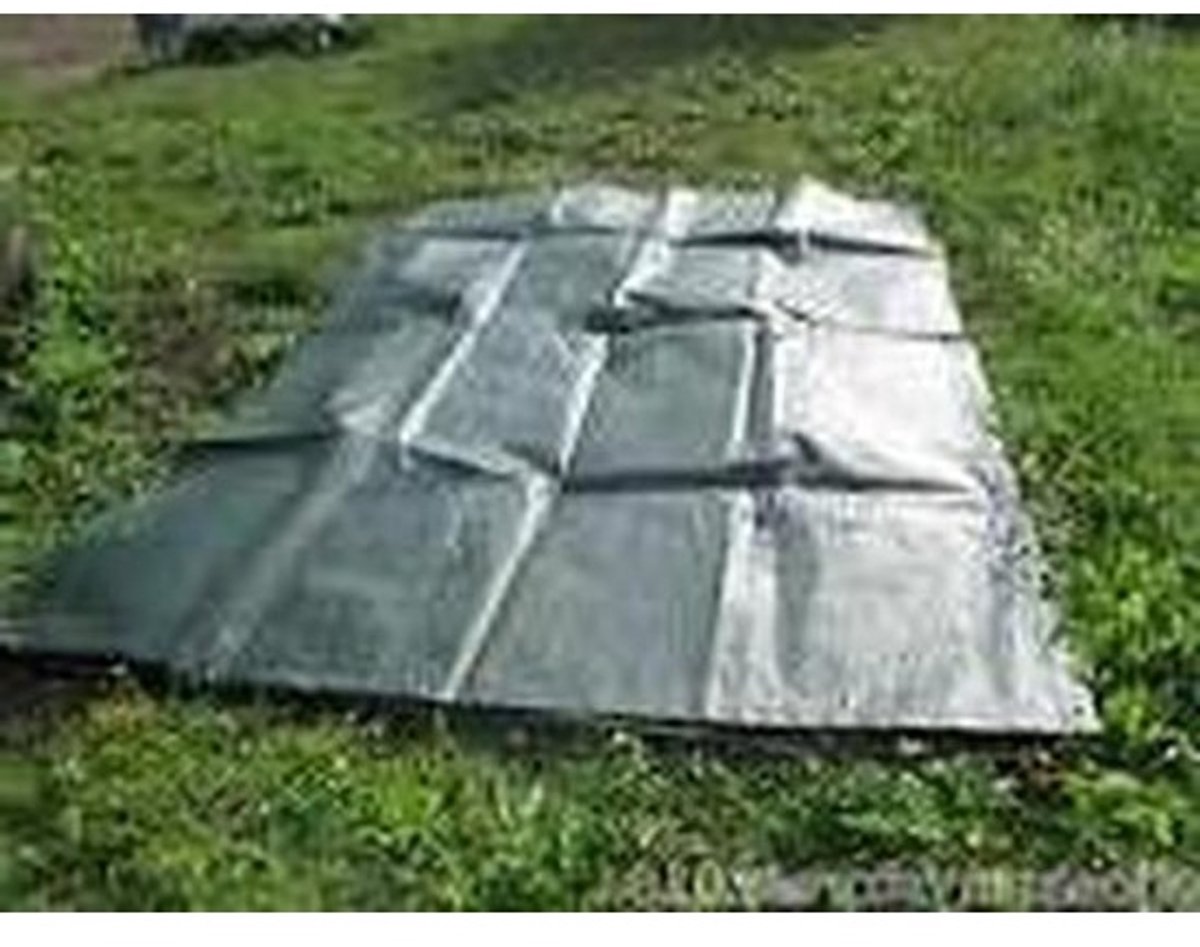 Waterdichte Grondzeil - Beschermhoes Tuin - Outdoor Activiteiten - Extra Sterk Materiaal - 2x3 Meter - Blauw
