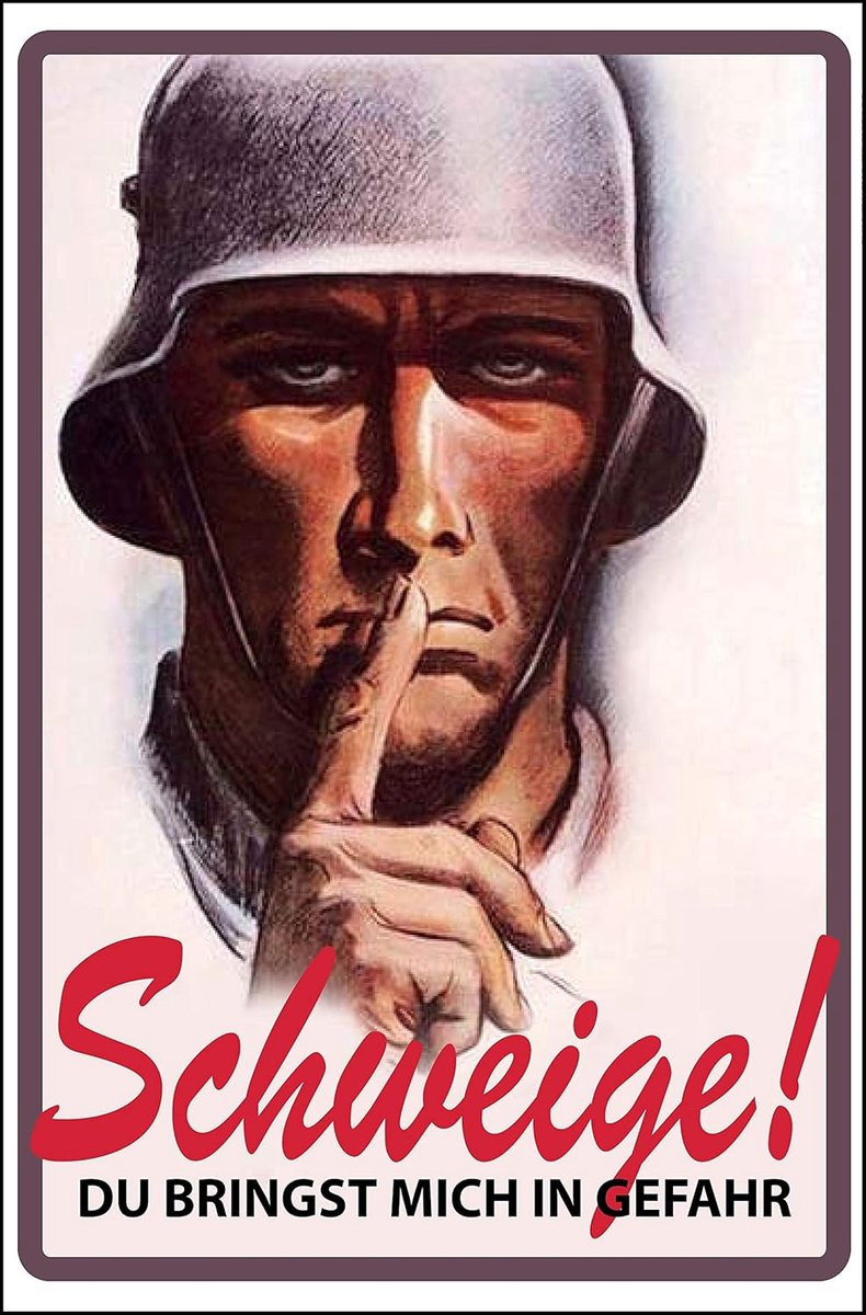 Soldat Duitse Rijk Wehrmacht metalen bord 20 x 30 retro plaat 806