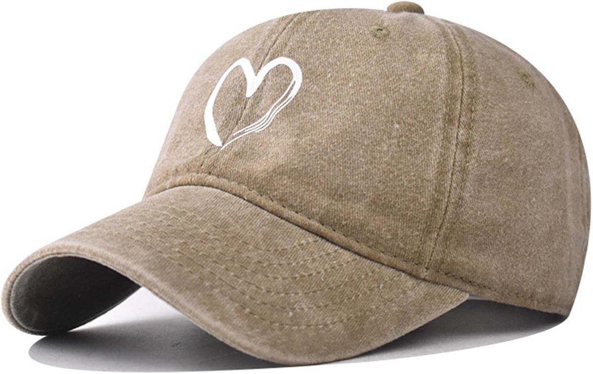 Honkbalpet met vizier, uniseks, verstelbaar, casual, baseballpet voor heren en dames