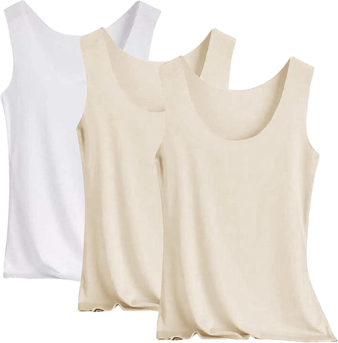 Sporthoofd voor dames, ademend, losse en lange hemdje voor dames, hemdje van ijszijde, comfortabele schouderbandjes, camisole voor buiten, ademend, minimalistisch hemdje, dagelijkse top, licht