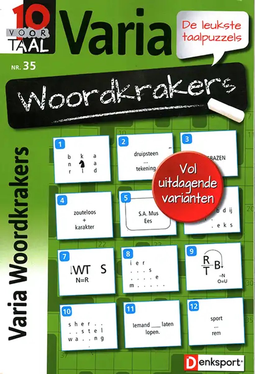 10 voor Taal Varia Woordkrakers - 35 2026