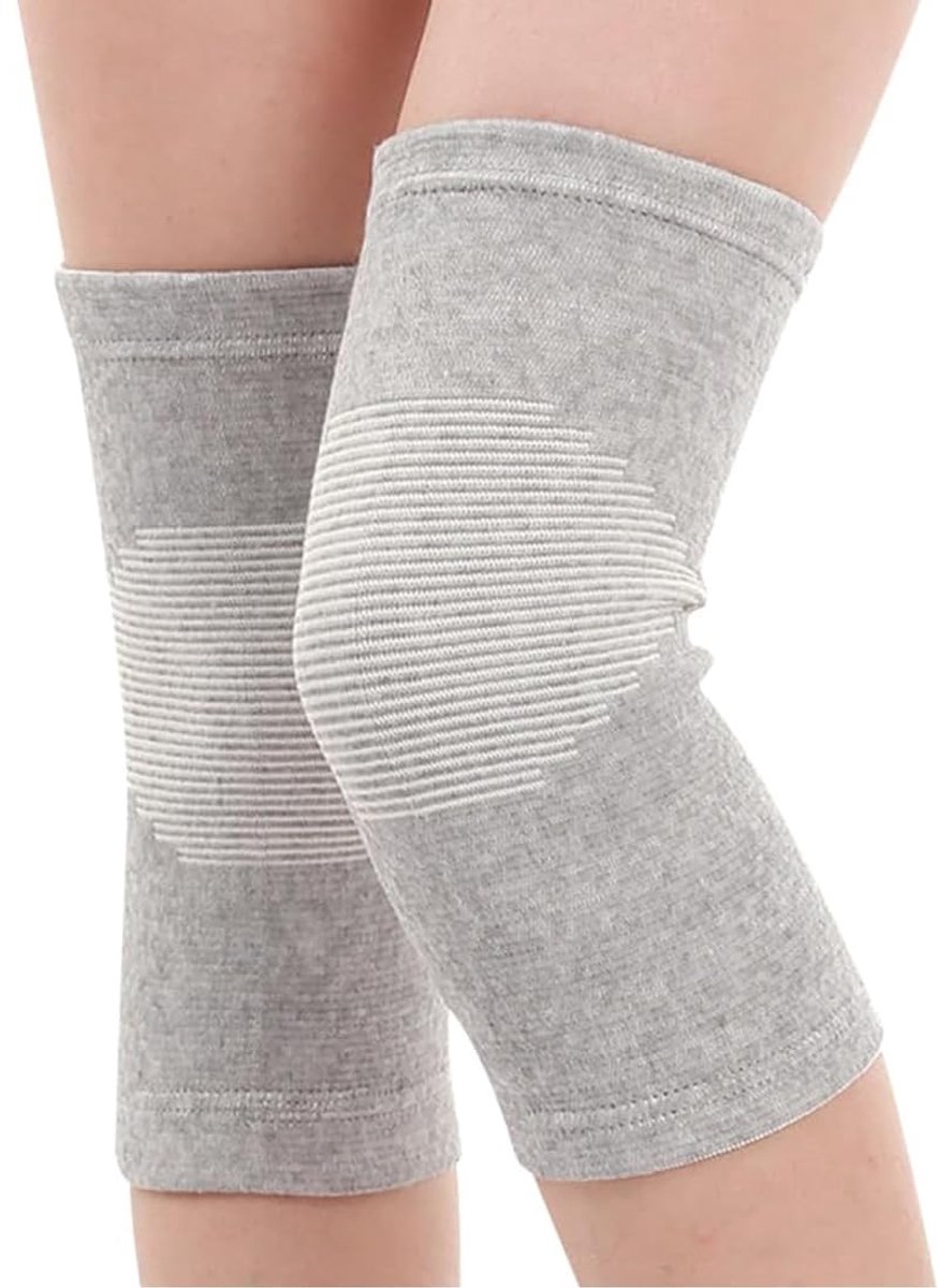 Kniebandage met compressie, kniebandage voor dames en heren, kniemanchetten voor sport