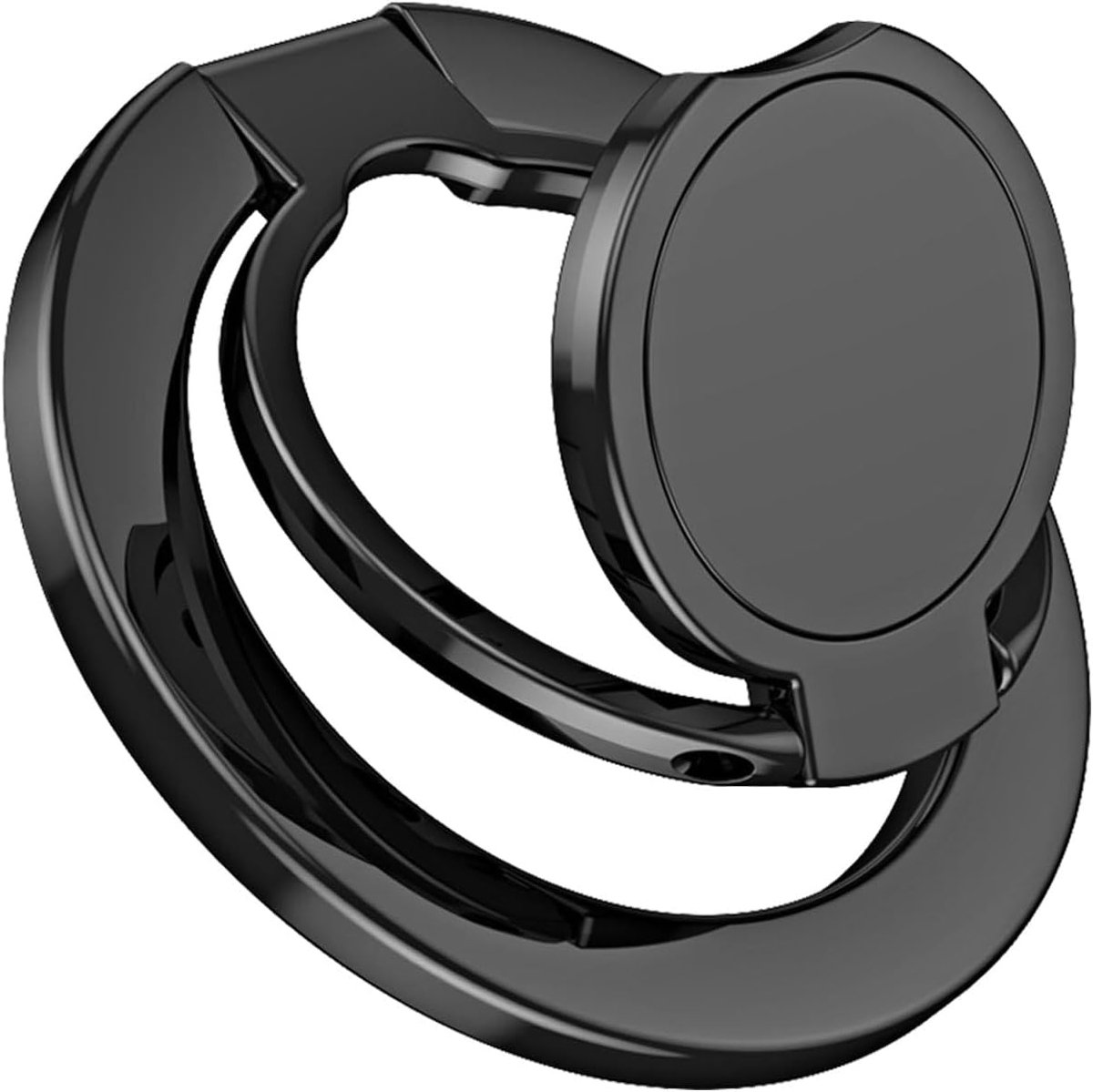 360° Draaibare Magnetische Mobiele Telefoonringhouder Galvanisatieproces Mobiele Telefoonringhouder Magnetisch Voorkomt Effectief Dat De Telefoon Wegglijdt En Houdt Uw Handen Vrij