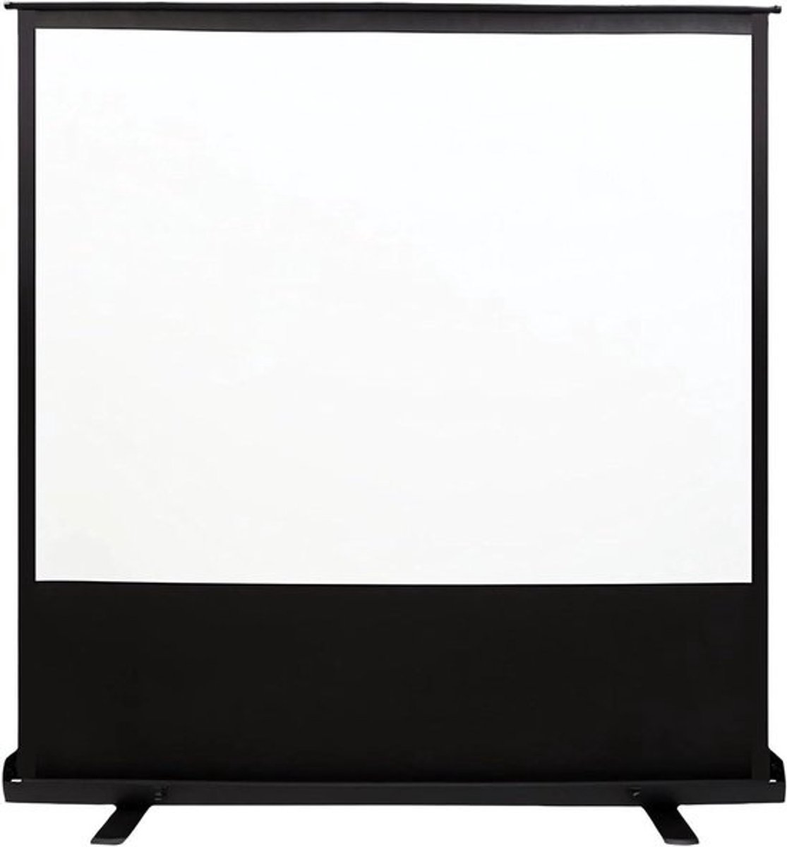 Projectiescherm - Filmscherm Beeldscherm - Thuisbioscoop Creëren - Handmatig Oprolbaar - 60 inch 16:9 - Zwart