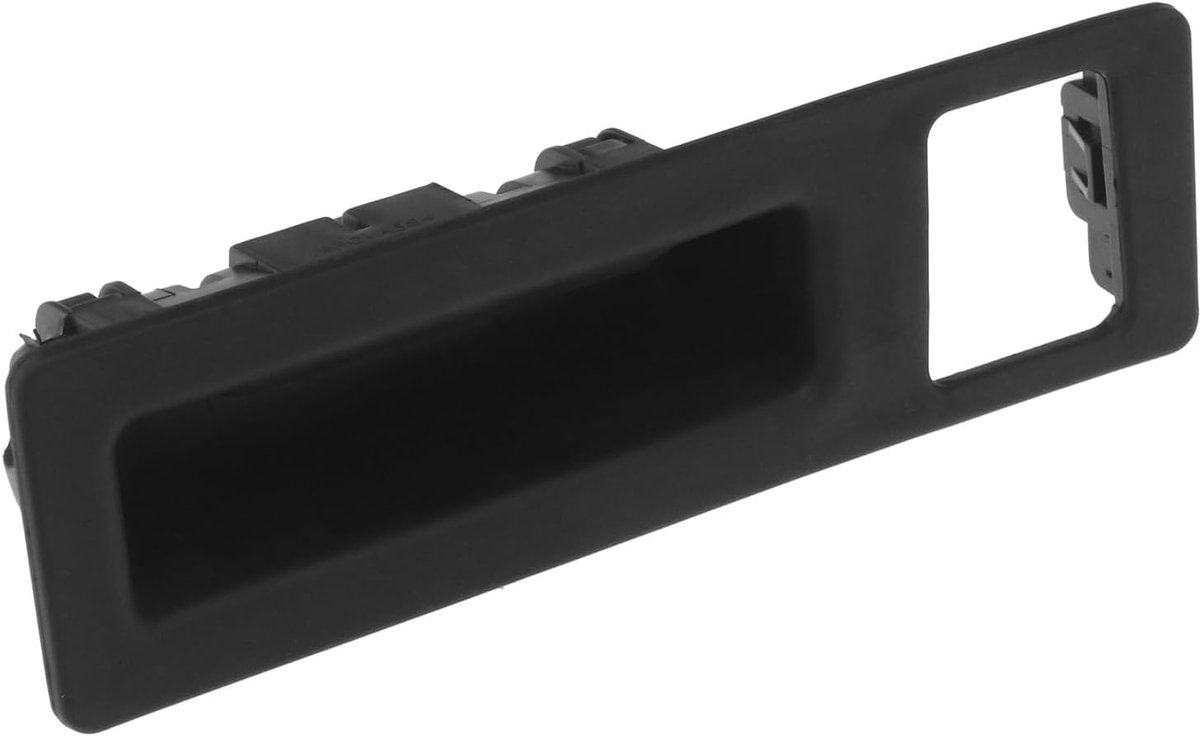 Dailygoods - Auto Kofferdekking Ontgrendelingsschakelaar - Achterklepschakelaar - Zwart - Handvatschakelaar - Geschikt voor 2 3 4 5 Serie X3