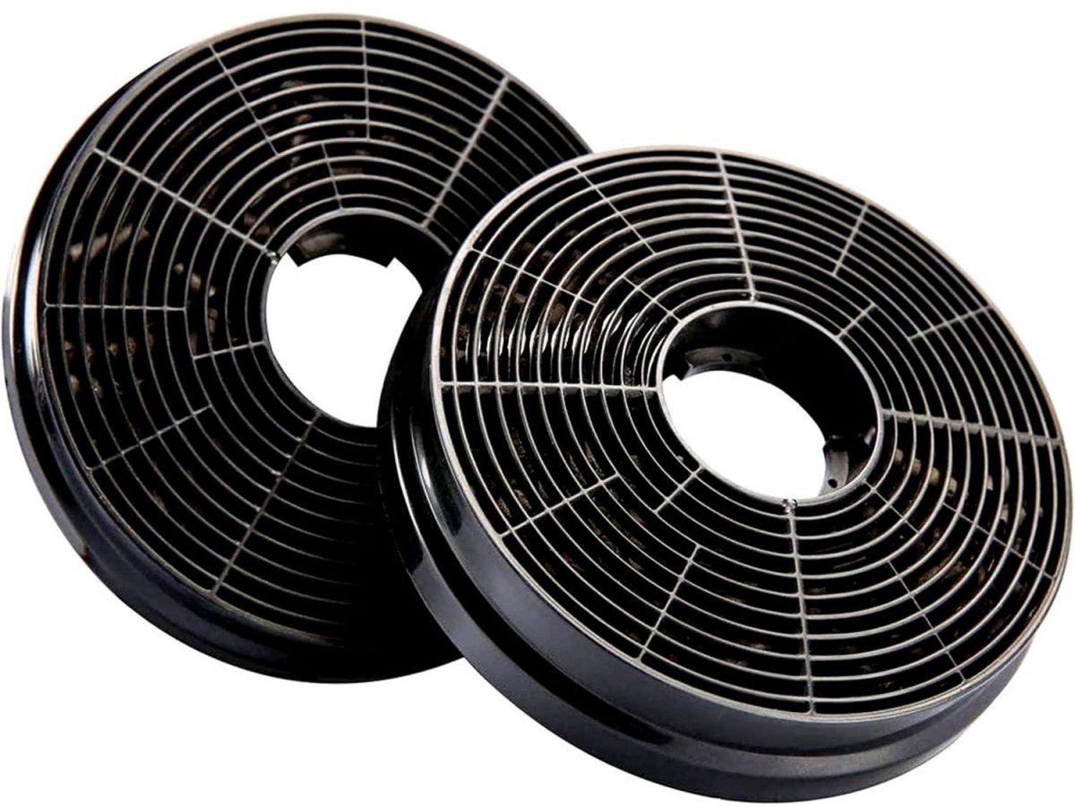 SSTRWGOOD 2 Stuks Afzuigkapfilter - Actieve Koolfilter - 17.5x3.5cm - Inbouwfilter voor Recirculatie - Geschikt voor Keukenafzuigkap - Plastic - Set van 2 Stuk