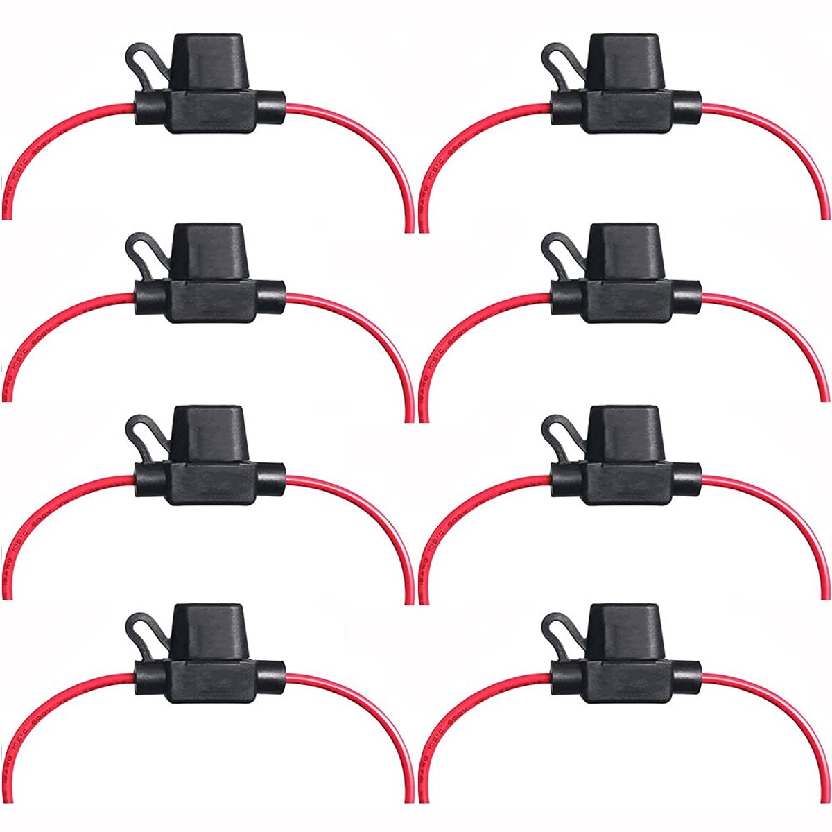 Dailygoods - 20 stks 16AWG Auto Medium Zekeringdoos - Waterdichte Stopcontact - Eenvoudig te installeren - Ideaal voor auto's - Betrouwbare verzekerin