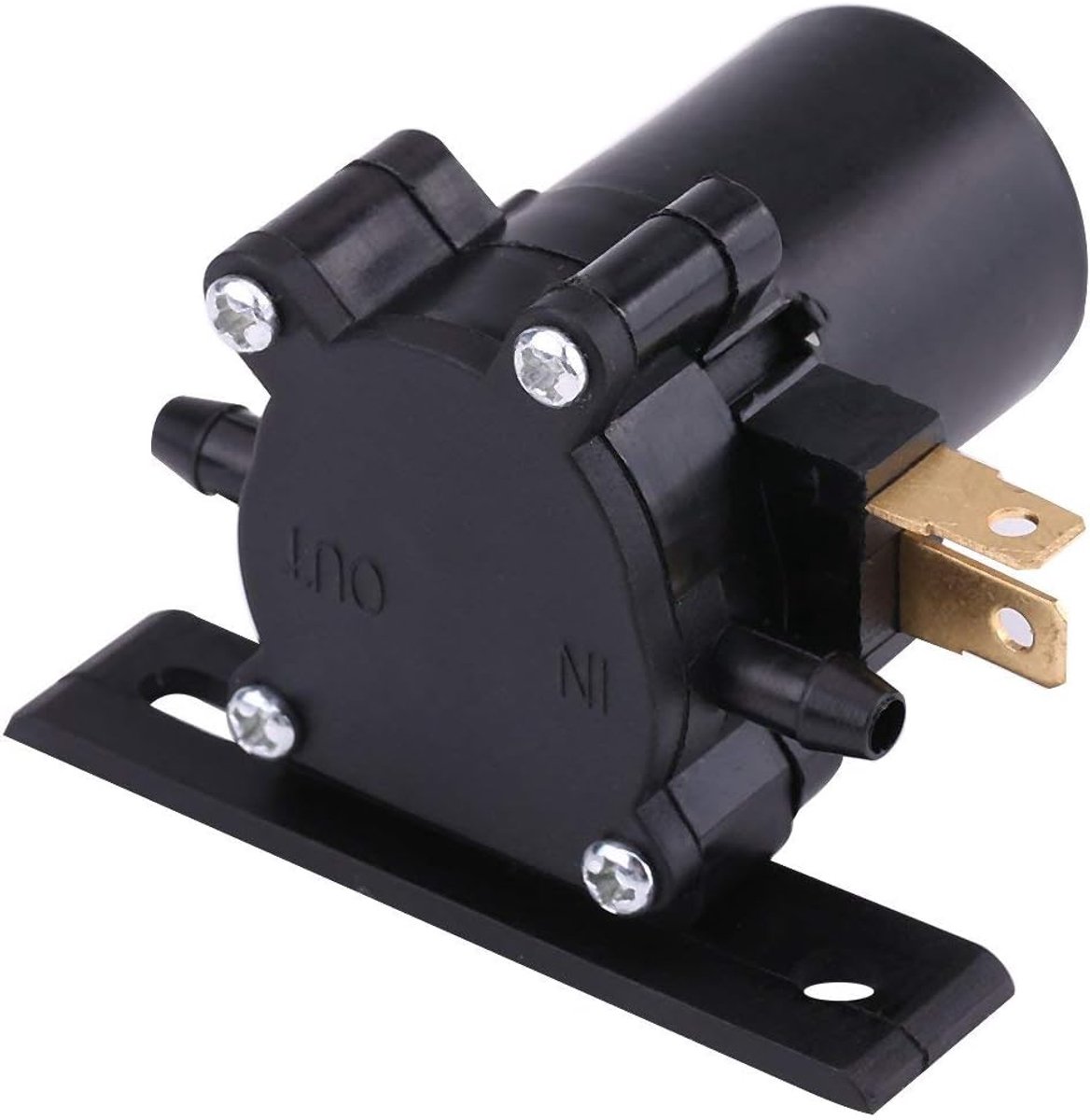 Dailygoods- Wasspomp 12V Universeel - Ruitenwisserpomp - Voorruitwisser - Raamreiniging - Vrachtwagen/Bus - Hoge Kwaliteit