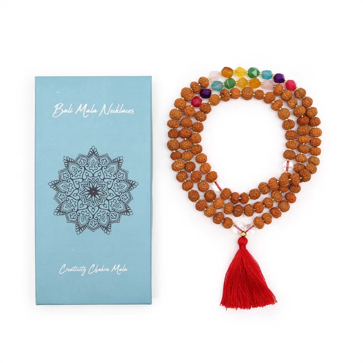 Bali Mala Ketting - Creativiteit Chakra