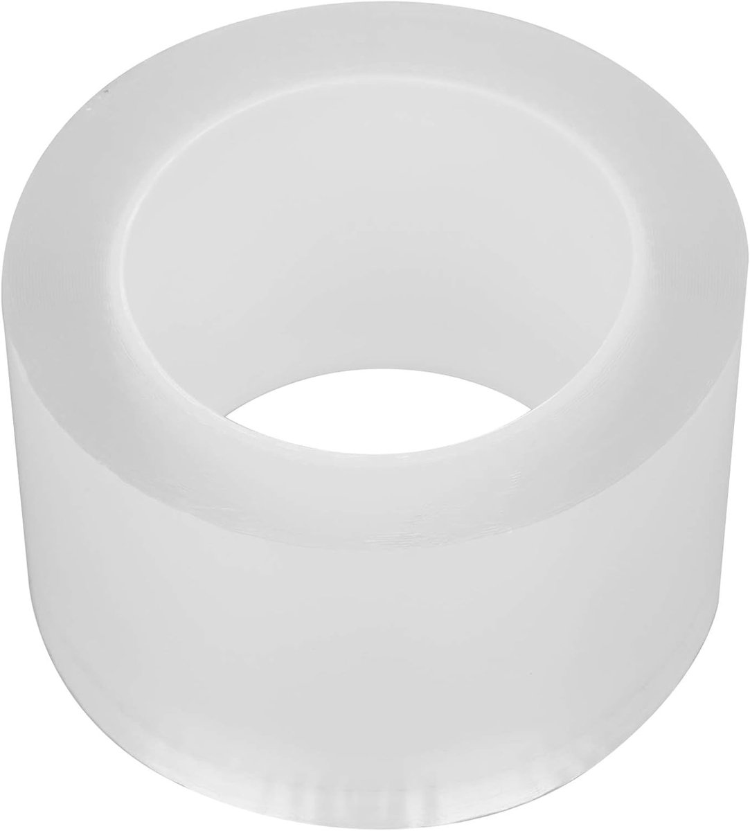 Dailygoods- Autodordringbeschermer Transparant - Antibotsing - Krasvrije Deurrand Tape - Duurzaam - Auto-accessoire - 7 cm x 10 m - Deurrandbeschermin