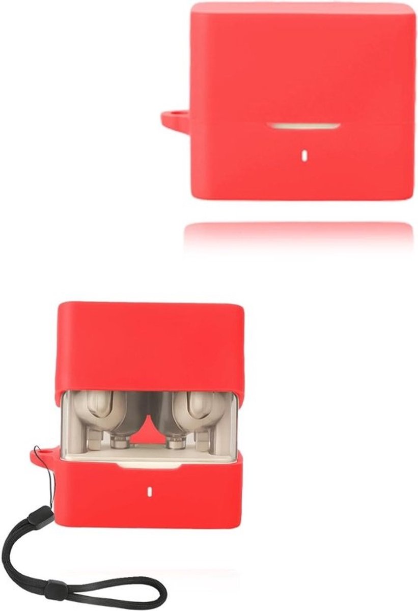 Beschermhoes Oordopjes - Hoesje Siliconen - Oordopjes Beschermen - Huidvriendelijk Zacht Materiaal - 100 g - Rood