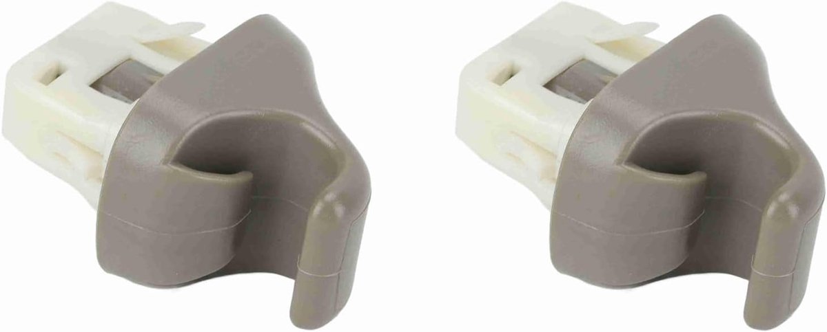 Dailygoods- Zonnevisclip - Vervangingshouder - 2 Stuks - ABS Materiaal - Geschikt voor 2008-2012 - Schokbestendig - Zonnevisser