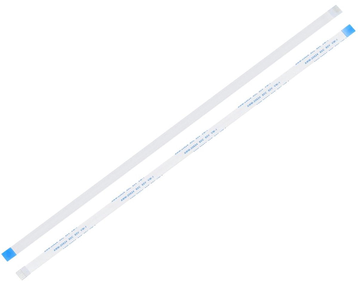 10 stuks flexibele platte kabel, 13 pins, 0,5 mm lengte, 300 mm (type B) voor LCD-printer, 3D-printer, camera, DVD, TV, laptop, audio, verpakking met 10 stuks