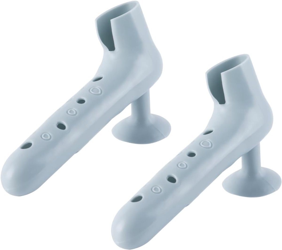 2 stuks deurstopper muurbeschermer L-vorm - knopafdekking deur muurbeschermers siliconen handgreep bumper