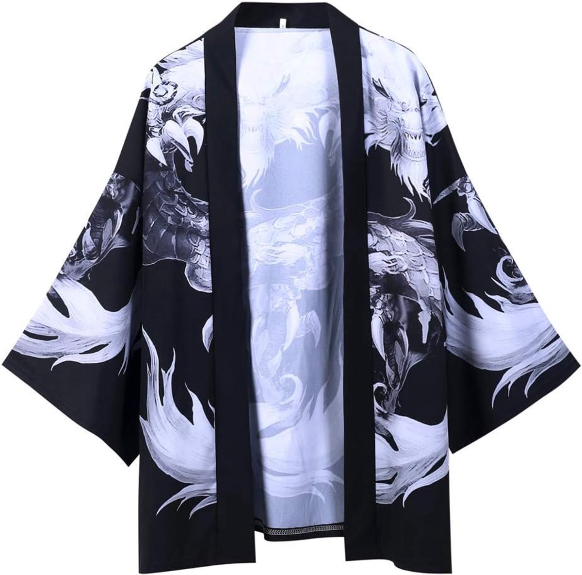 Cape Five Top Et Dames Zomer Mouwen Blouse Point Kimono Jas Heren Japanse Mannen Shirts