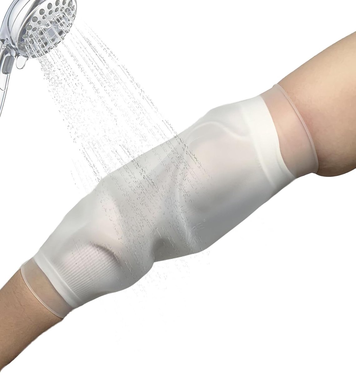 Picc Line Protector & Bandage Cover voor chemotherapie Arm Douche Elleboog Middenarm Gipsafdekking (L)