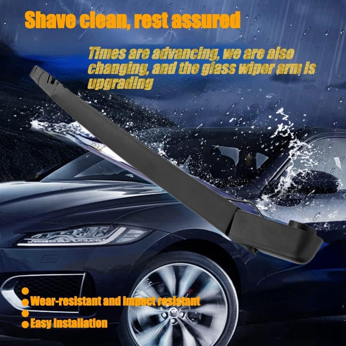 Dailygoods- Ruitenwisser Achter - 2 Stuks - Vervangingsset - Kunststof/Rubber - Compatibel met Opel ASTRA J 2009-2017 - OE 1273094 - Wissers