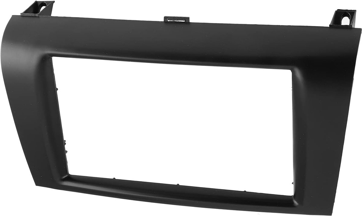 Dailygoods- Radio Fascia 2 Din - Auto Stereo Frame - Geschikt voor 3/Axela 2004-2009 - ABS Materiaal - Inclusief Beugels/Schroeven - Originele Fabriek