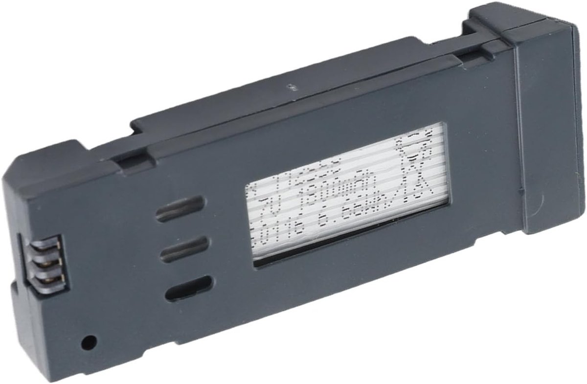 3.7V RC Drone Batterij, Hoge Capaciteit UAV Batterij, Vervangende Batterij voor E58 L800 JY019 S168 X Pro Afstandsbediening Drones, UAV Batterij Accessoires (1800 mAh)