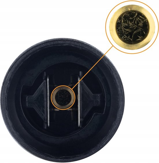 Set S0401 schuimsproeier 1000 ml + adapter - 1/4 inch F mondstuk 1,23 mm - 220 bar, 60 °C - voor Lavor hogedrukreiniger - messing en kunststof - autoverzorgingsaccessoires — afbeelding 3