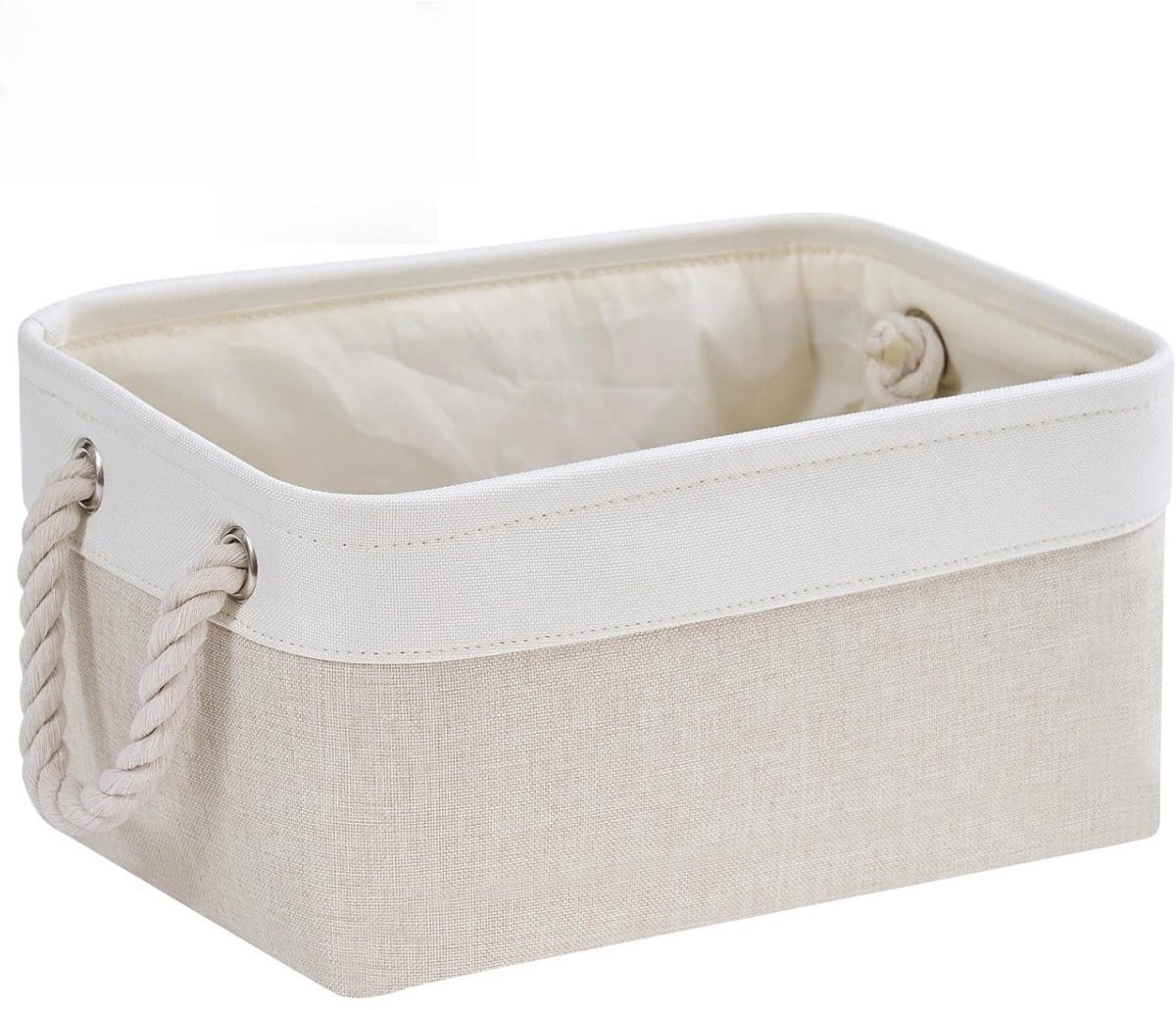 SSTRWGOOD Opbergdozen Stof - Vouwbare Opbergkubus - 31x21x13cm - Geschikt voor Kleding en Accessoires in Kast of Rek - Wasbaar Textiel Materiaal - Khaki