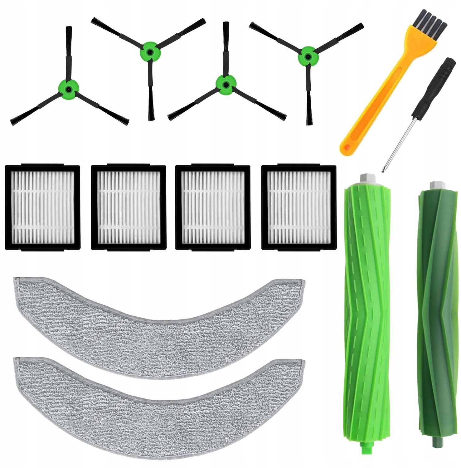 Accessoireset voor iRobot Roomba Combo J7 J9+ - Borstels, Filters, Mops