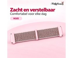 MuffyMouse D8 Horlogebandje – Smartwatch Bandje voor GPS Horloge Kind – Kinder Smartwatch – Geweven – Roze