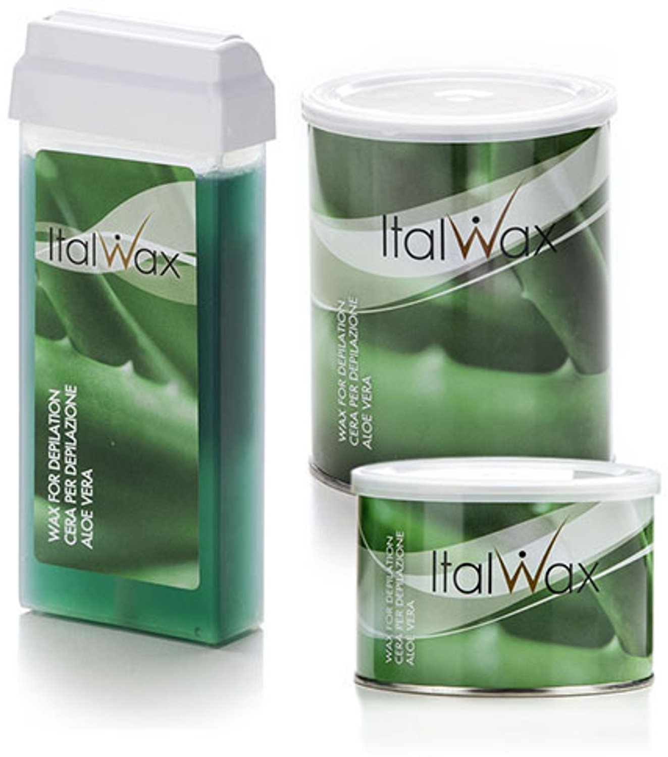 ItalWax Harscassette Voor Ontharing - Klassieke Aloë Vera 100 ml - Roll-on Hars - Zachte Huidverzorging - Professioneel En Thuisgebruik