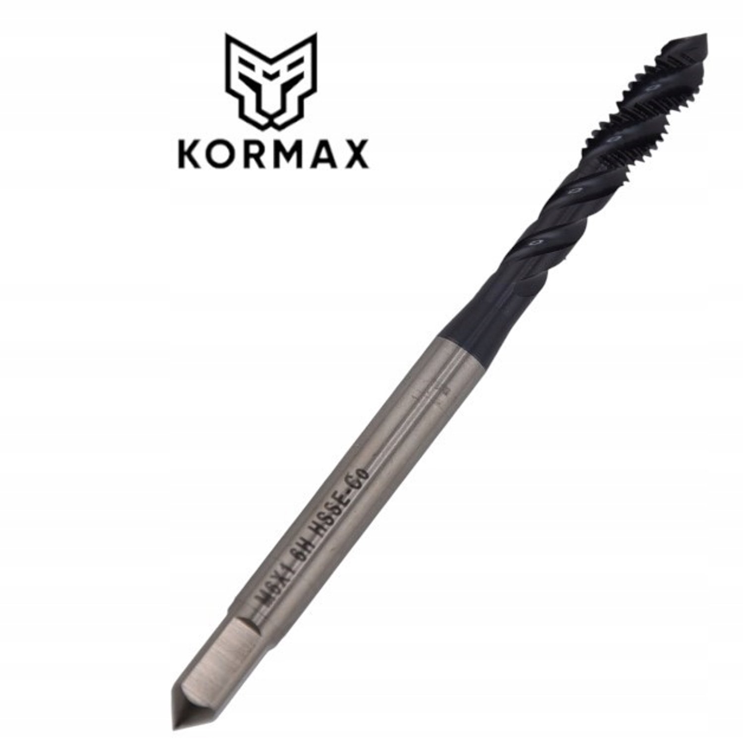 Kormax M6x1.0 TIALN HSSE-Co Taps DIN371 Machine Tap