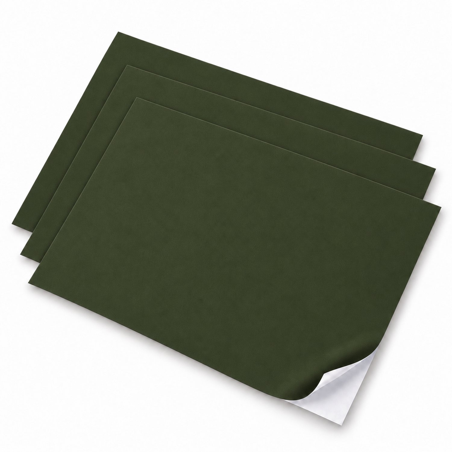 Consumerce® Zelfklevend Nylon Reparatiedoek - 20 x 15 cm - Army Green - 3 Stuks - Reparatie Patches voor Kleding - Reparatiepatch voor Donsjas, Regenjas en Tent - Textiel Reparatiestof - Plakkers Zonder Naaien - Repair Stickers
