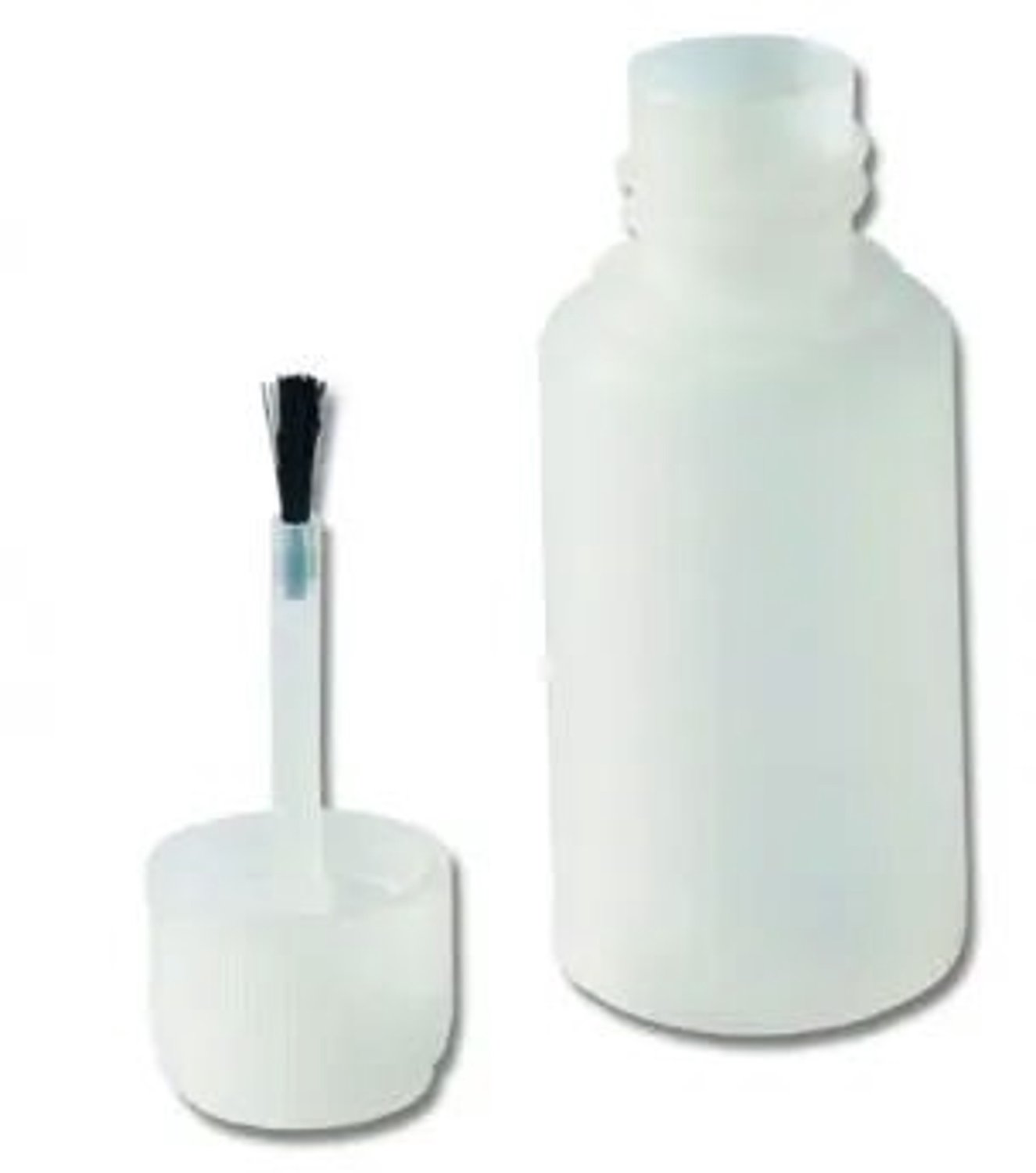 Flesje met kwast voor lakstift - 0.25ml