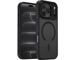 Hoesje - Geschikt voor Apple iPhone 18 Pro Max - Zwart - Geschikt voor MagSafe - Slank - en Shock proof