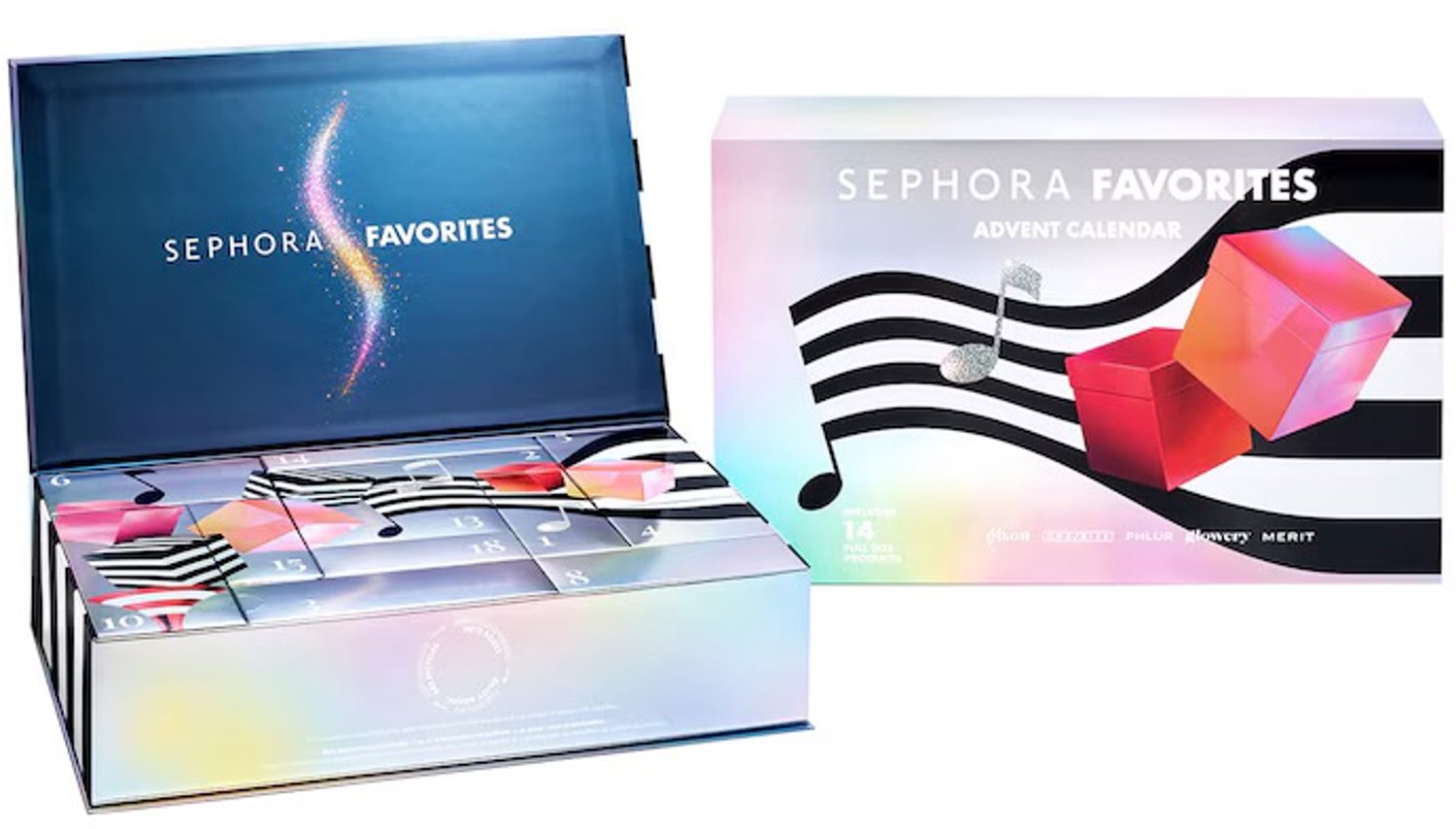 Sephora Favorites Adventskalender - Make-Up & Beauty - Geuren & Verzorging - Kerstcadeau - Feestdagen - Waarde meer dan €570,- – foto 2