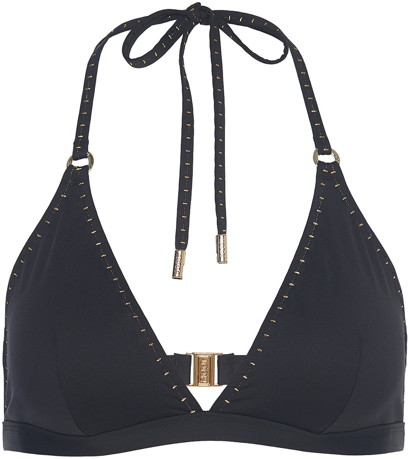 Joop! Triangel-Bikini-Top Solid Gold Deco zwart