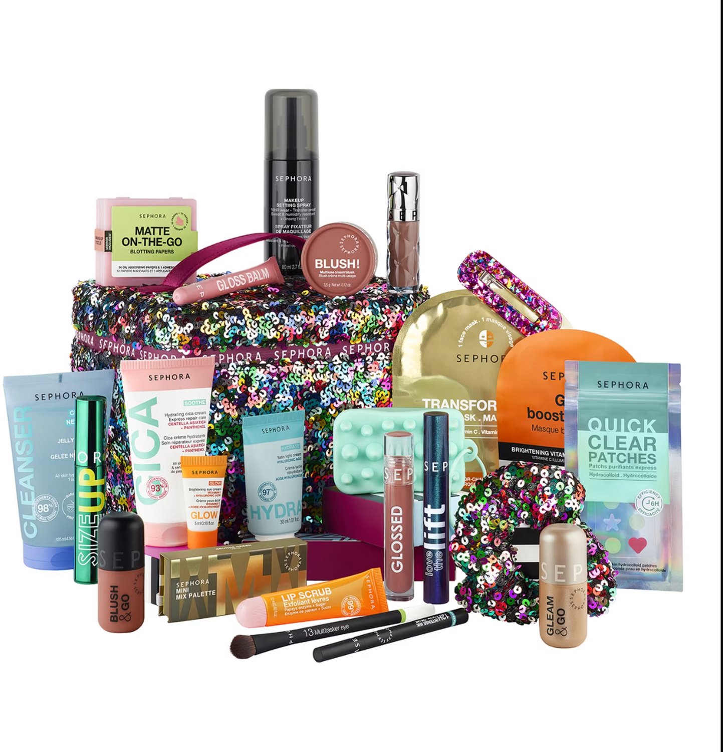 SEPHORA COLLECTION Premium Advent Calendar – 24 Beauty Verrassingen – Adventskalender Make-up & Skincare – Luxe Cadeau Vrouw