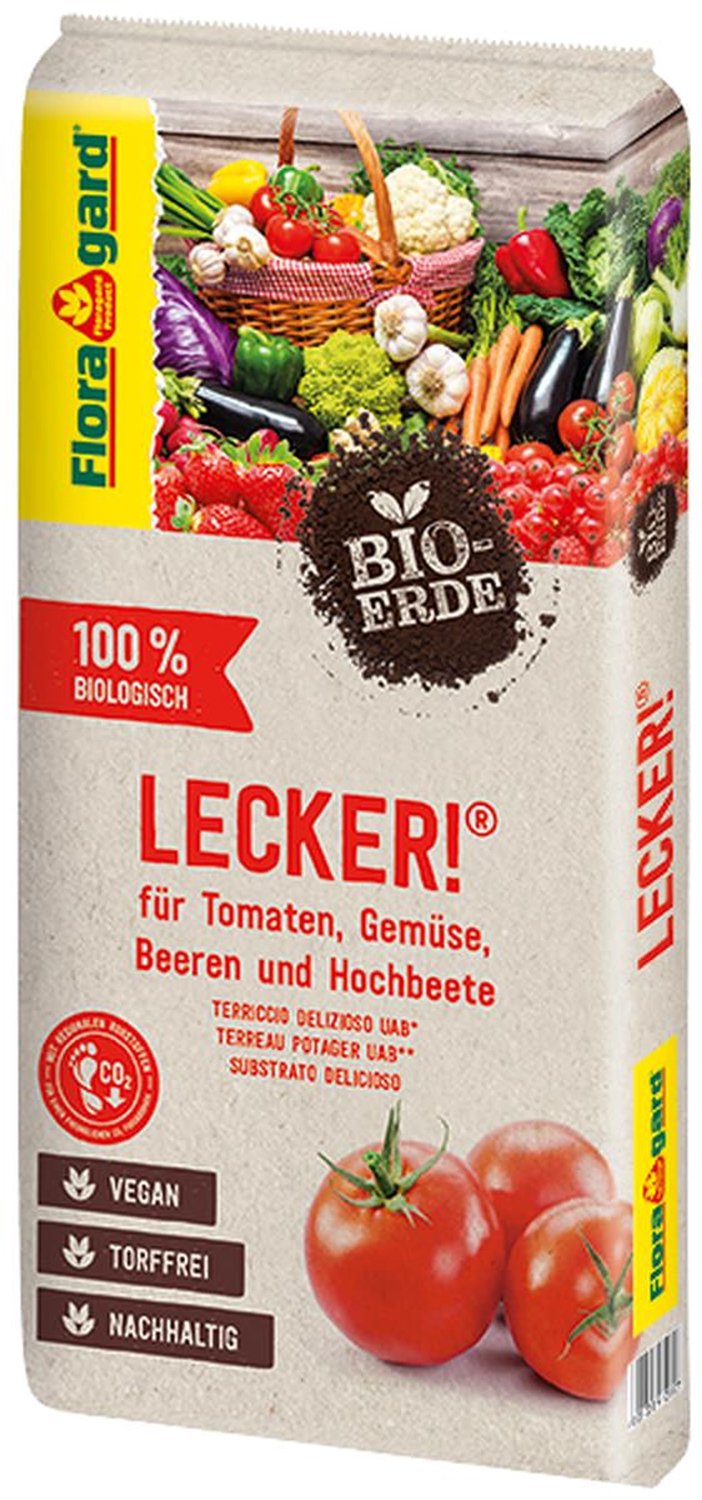 Floragard Aarde Tomaten Groente Bessen Hoogbed 20 Liter
