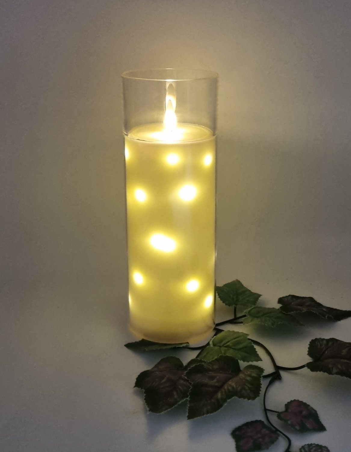 Led kaars - 1053 - Herdenkingslicht - Bewegende vlam - Vlameffect - 72 branduren - Grafkaars - Graflicht - Kaars - Led