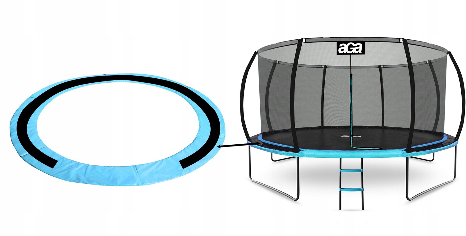 Universele Trampoline Veiligheidsrand 430cm Blauw