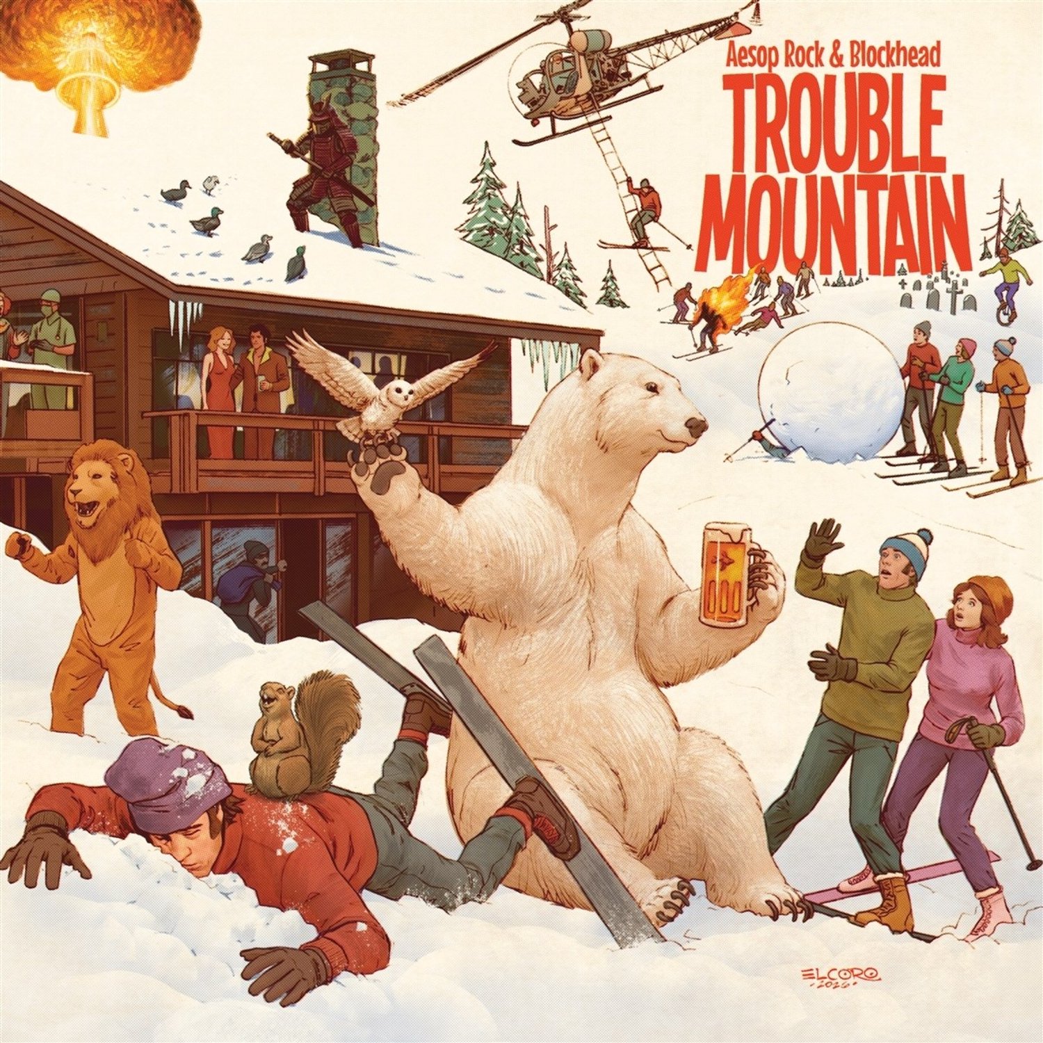 Aesop Rock & Blockhead - Trouble Mountain (2 LP)