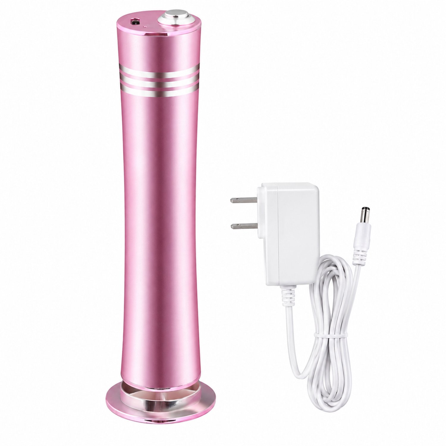 elektrische nagelknipper - roze plug-in uitvoering - elektrische voetvijl voor eelt en dode huid - nagelverzorging - per stuk