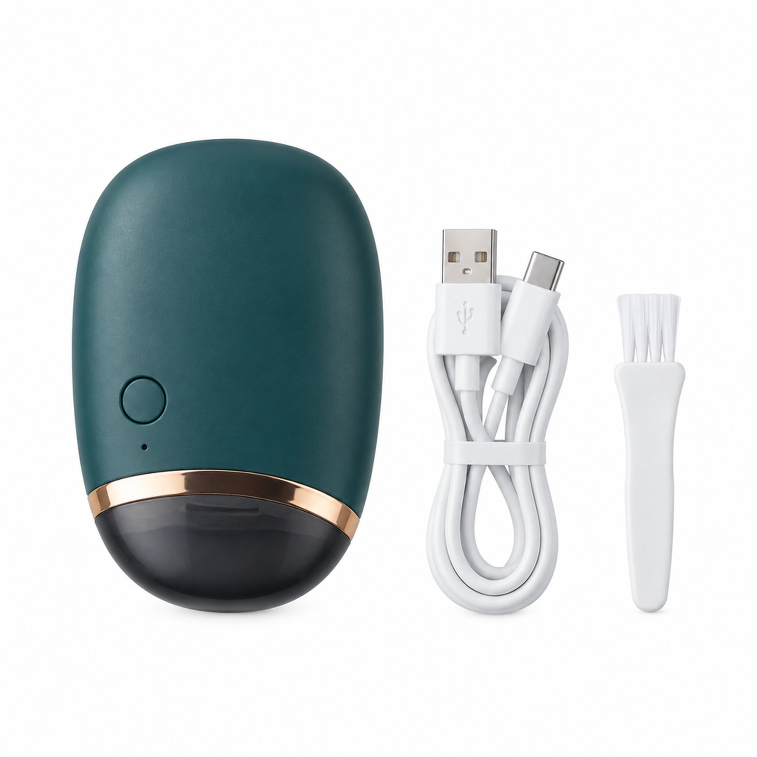 Elektrische nagelknipper - 3 snelheden - USB-oplaadbaar - voor thuisgebruik - met USB-kabel en borstel