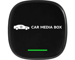 Car Media Box - BMW Edition - Kijk Netflix, YouTube, Videoland in de auto - Draadloos CarPlay / Android Auto USB-C + USB