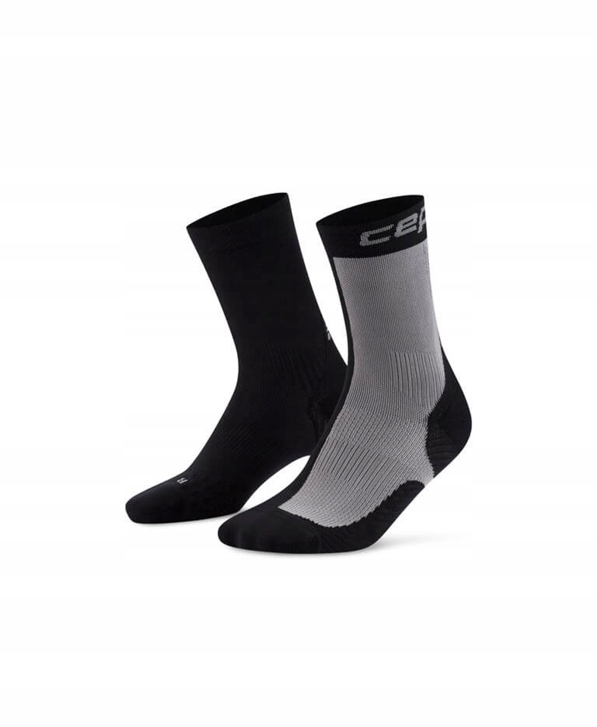 CEP Compressie Hardloopkousen Half & Half Dames Zwart S