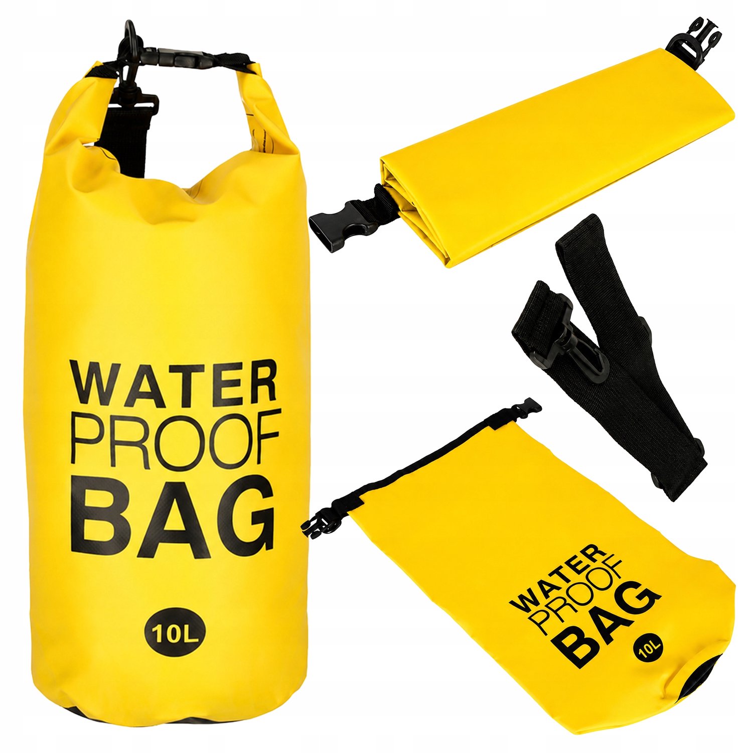 Waterdichte Tas 10L - Zeil-, Kajak-, SUP- en Reistas